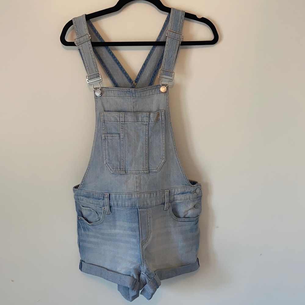 Garage Jean Overall Shorts